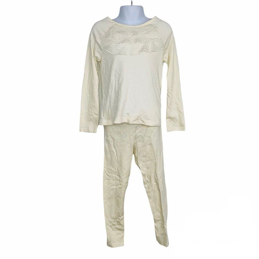 Garanimals Top White Lace Pants Girls Size S 2 Piece Set